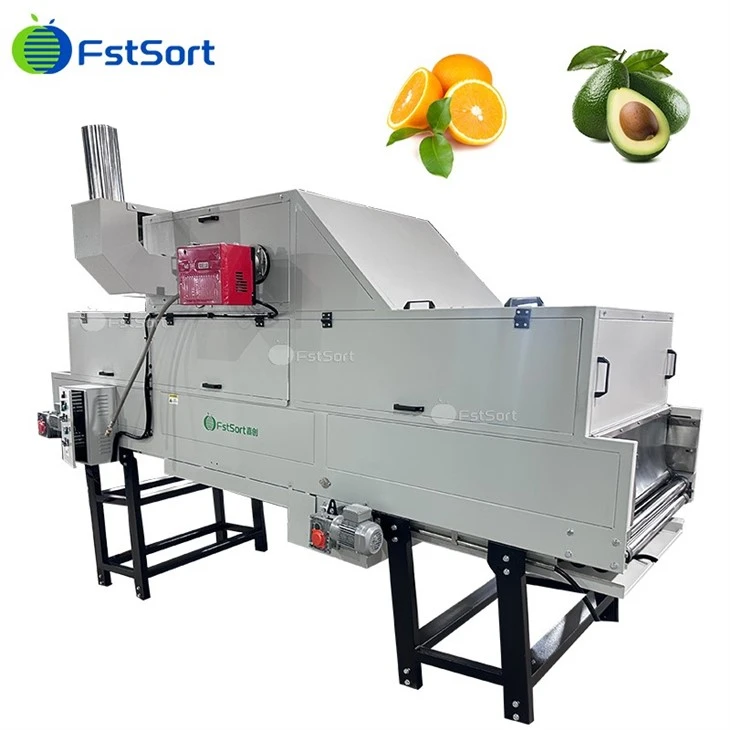 Avocado Fruit Washing Drying Waxing Sorting Processing Machine suppliers
